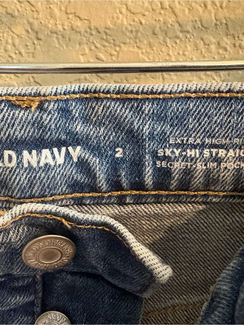 Old Navy Light Blue Boyfriend Distressed Jeans